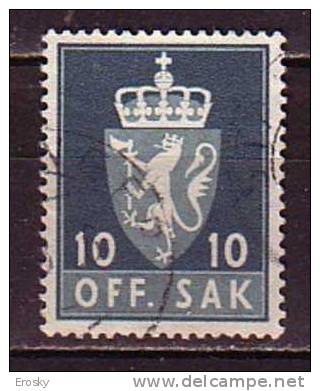 Q8137 - NORWAY NORVEGE Service N°68 - Dienstzegels