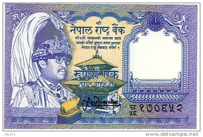 1 Rupee "NEPAL"      UNC   Ble  54 - Népal