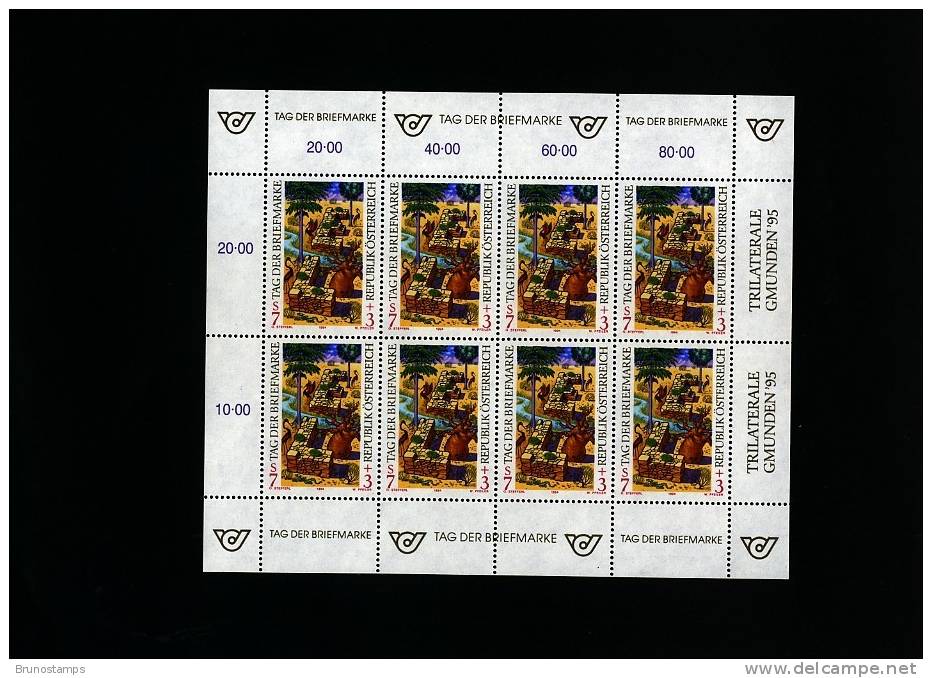 AUSTRIA/OSTERREICH - 1994 STAMP DAY SHEETLET  MINT NH - Blocs & Feuillets