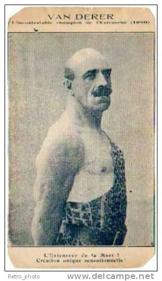 Photo Issue D'une Revue (? ) : Van Derer, Champion De L'extenseur ( 1920 ) - Non Classés