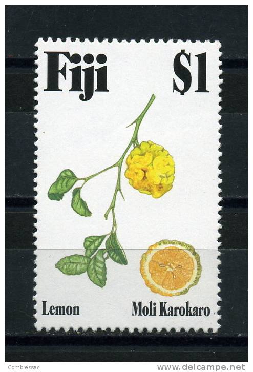 FIJI     1993   Tropical  Fruits    $1   Lemon - Fidji (1970-...)