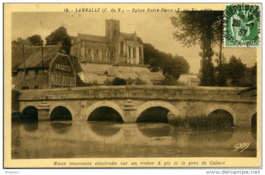 22 - CPA Lamballe - Eglise Notre Dame - Lamballe