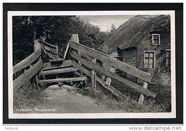 Early Postcard Netherlands - Giethoorn Brugopgang - Holland -  Ref 266 - Giethoorn