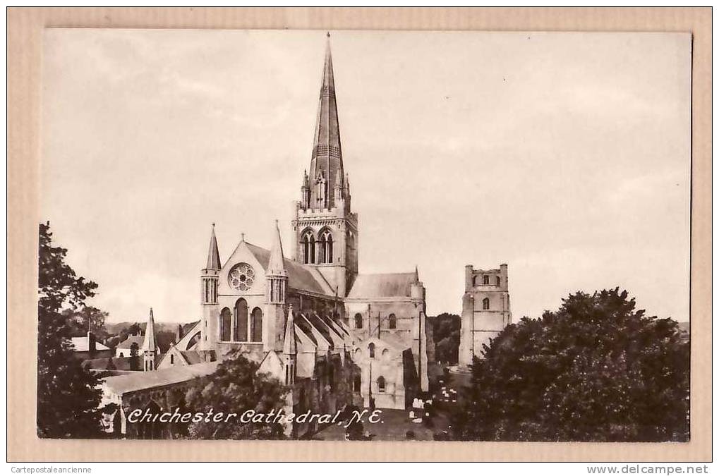 Sussex CHICHESTER CATHEDRAL N.E 1930s- FRITH & Co Ltd N°29985 - ENGLAND INGLATERRA INGHILTERRA -6180A - Chichester