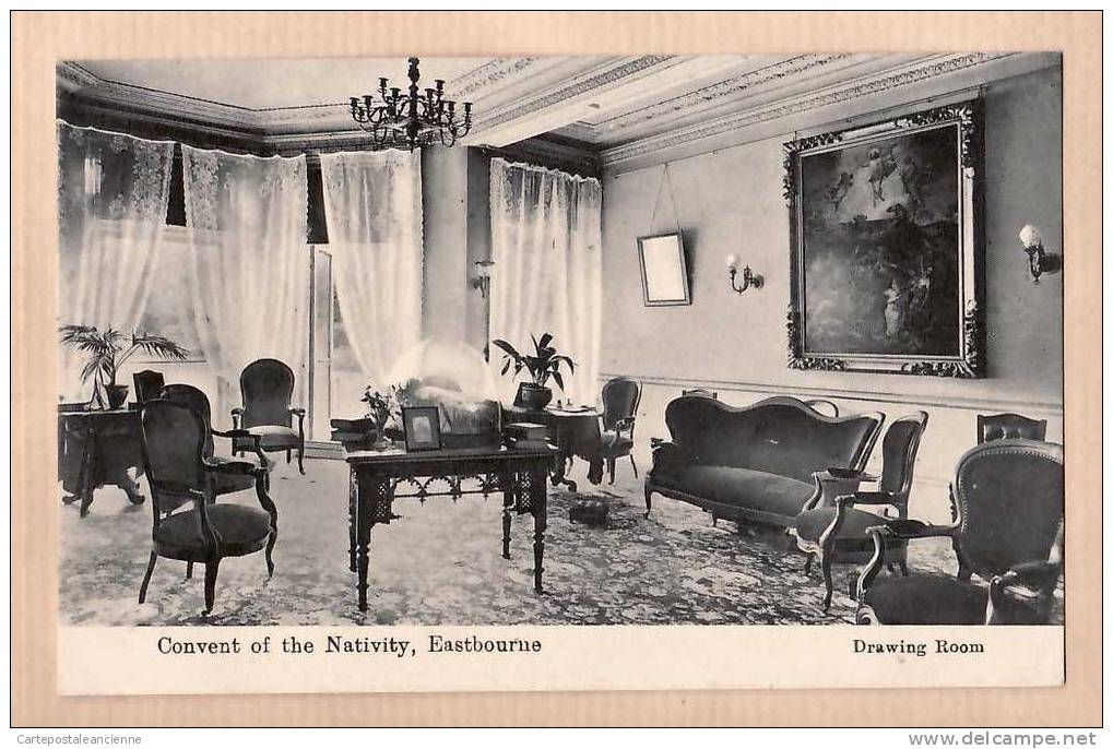 EASTBOURNE DRAWING ROOM CONVENT NATIVITY 1910s - BUCHANAN CROYDON N°10243 - ENGLAND INGLATERRA INGHILTERRA -6191A - Eastbourne