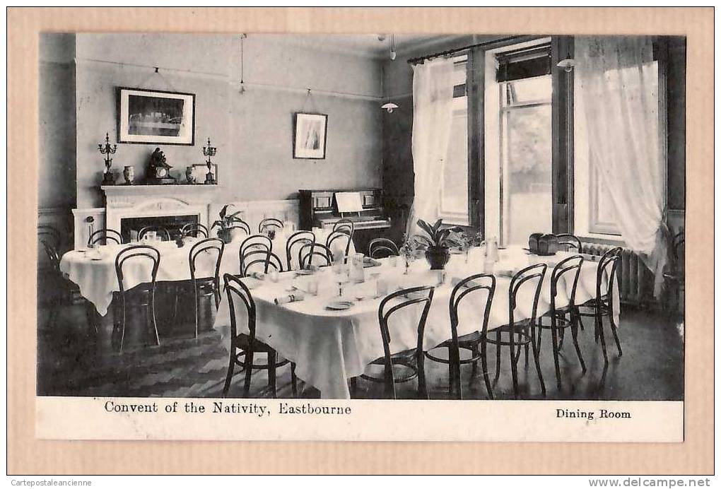 EASTBOURNE DINING ROOM CONVENT NATIVITY 1910s - BUCHANAN CROYDON N°10241 - ENGLAND INGLATERRA INGHILTERRA -6192A - Eastbourne