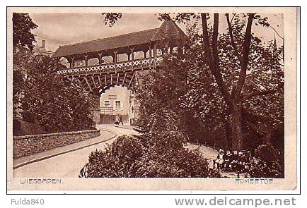 CPA.   WIESBADEN.      1919; - Mont-de-l'Enclus