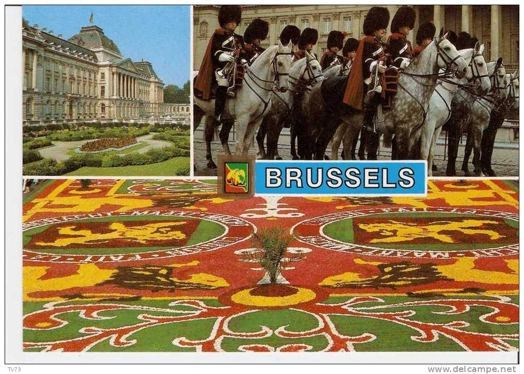 CpE3622 - Un Bonjour De BRUXELLES - Carte Multivues - (Belgique) - Panoramische Zichten, Meerdere Zichten