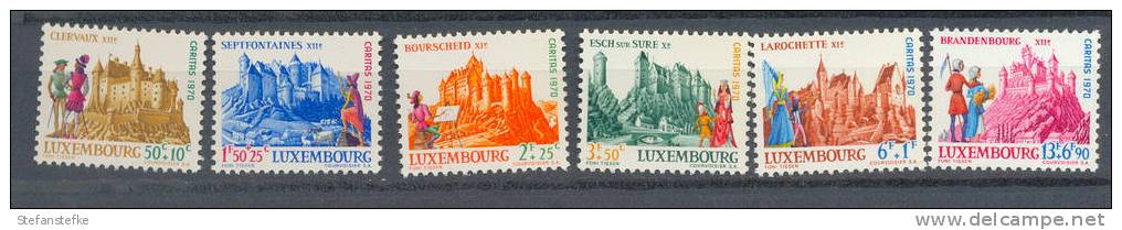 Luxembourg Yvert Nr : 764 - 769  ** MNH  (zie Scan) - Nuovi