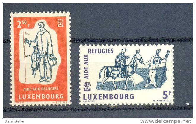 Luxembourg Yvert Nr : 576 - 577  ** MNH  (zie Scan) - Unused Stamps