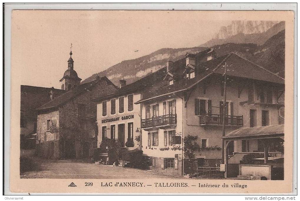 Talloires   Intérieur Du Village - Talloires