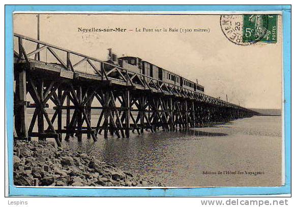 NOYELLES SUR MER --- Le Pont Sur La Baie.... - Noyelles-sur-Mer