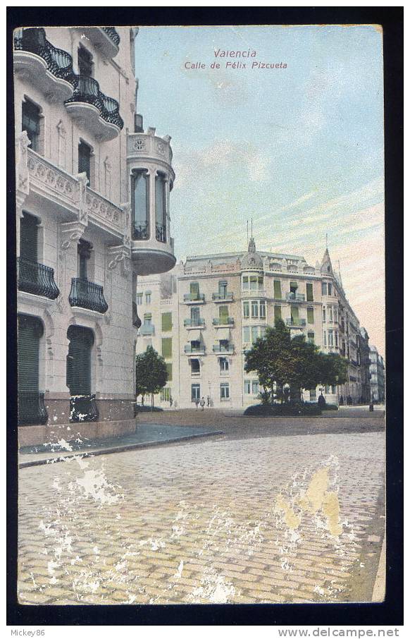 E--VALENCIA---1915--n° ????  édition  F.C.Valencia - Valencia