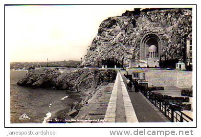 NICE - Les Rochers De Rauba Capeu - VRAI PHOTO- Alpes Maritimes  06 - FRANCE - Cafés, Hôtels, Restaurants