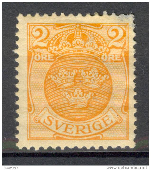 Sweden 1910 Mi. 58 Arms MH - Unused Stamps