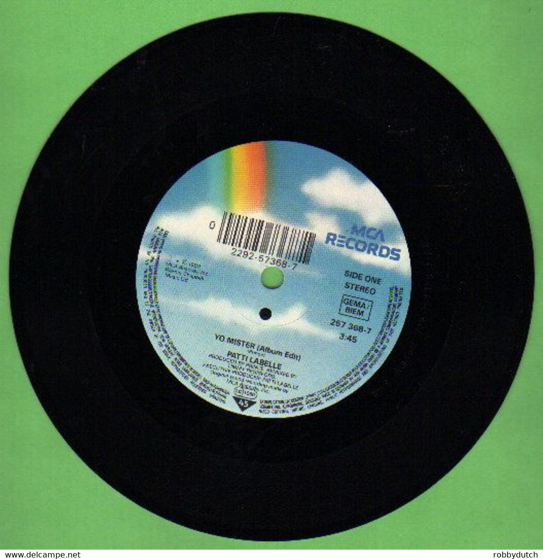 * 7" *  PATTI LABELLE - YO MISTER (Germany 1989 Ex-!!!) - Soul - R&B