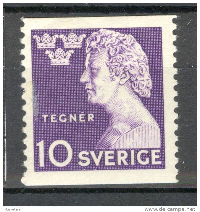 Sweden 1946 Mi. 323A Esaias Tegner, Poet, Bishop MH - Ongebruikt