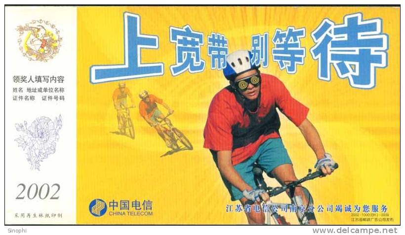 #B2#  Cycling Bike Bicycle    Advertising Pre-stamped Card - Vélo