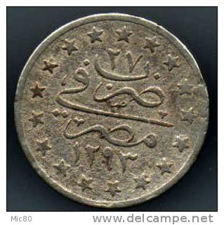 Egypte Empire Ottoman 1 Qirsh 1293/27 (1903) Tb - Aegypten