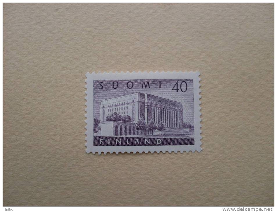 FINLANDE. PARLEMENT D´HELSINKI. - Unused Stamps