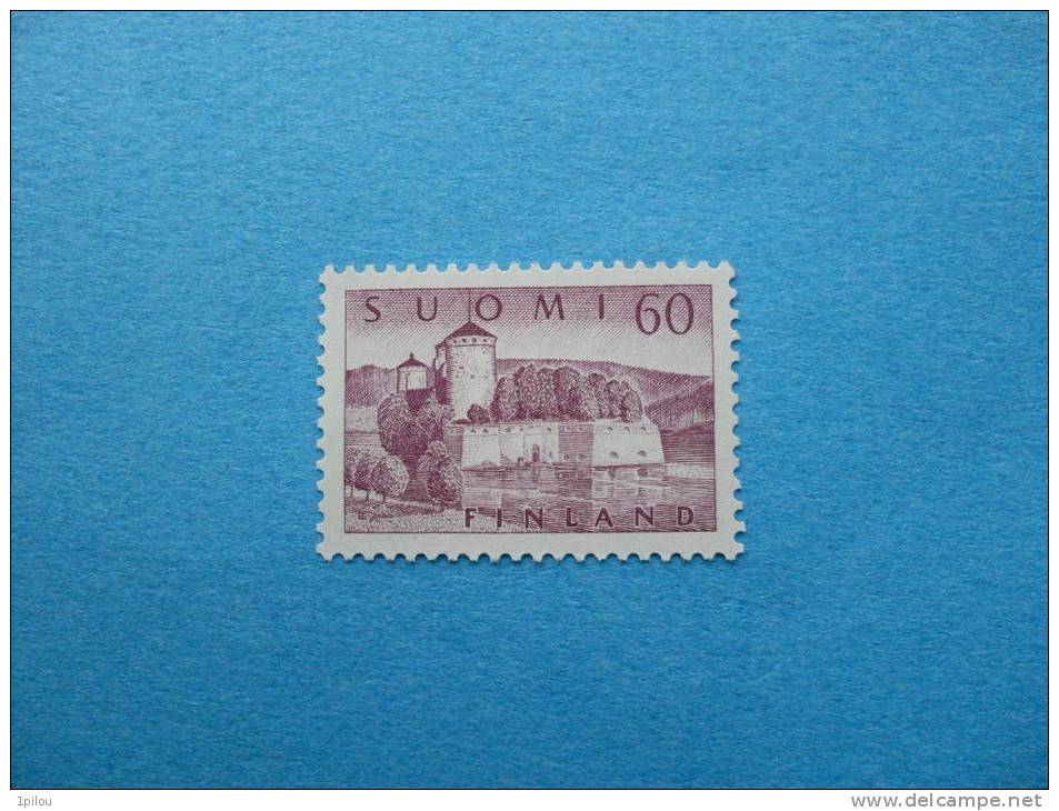 FINLANDE. FORTERESSE D'OLAVINLINNA. - Unused Stamps