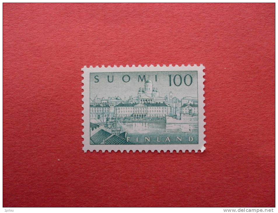 FINLANDE. PORT  D'HELSINKI. - Unused Stamps