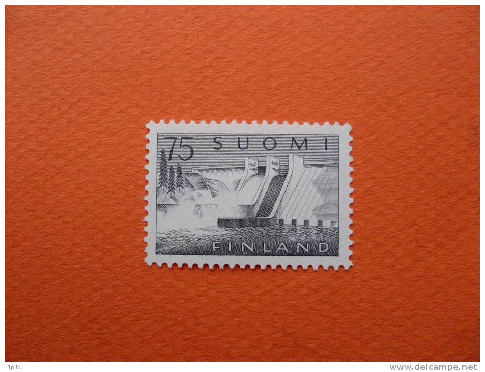 FINLANDE. BARRAGE DE PYHAKOSKI - Unused Stamps