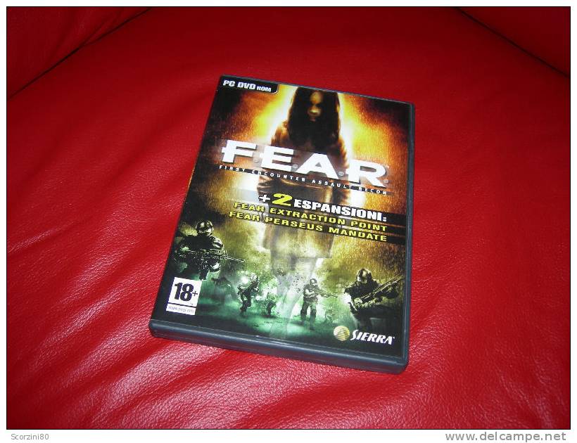 PC-F.E.A.R. + 2 Espansioni ORIGINALE - Jeux PC