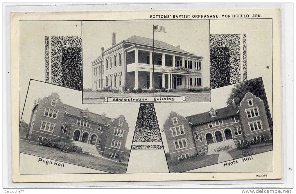 H141 - ETATS-UNIS - Bottoms Baptist Orphanage MONTICELLO - Autres & Non Classés