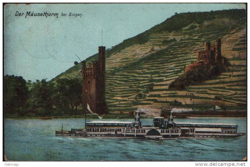 *GERMANY - BINGEN-001 - DER MAUSETHURM - Bingen