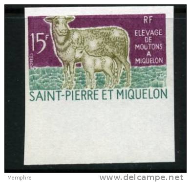 Non Dentelés  Mouton  Yv 407 ** - Ongetande, Proeven & Plaatfouten