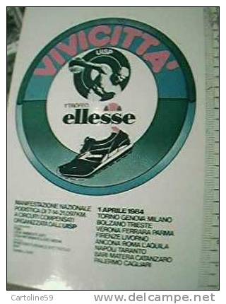 PODISMO CORSA VIVICITTA TROFEO ELLESSE N1984 BO15101 - Athlétisme