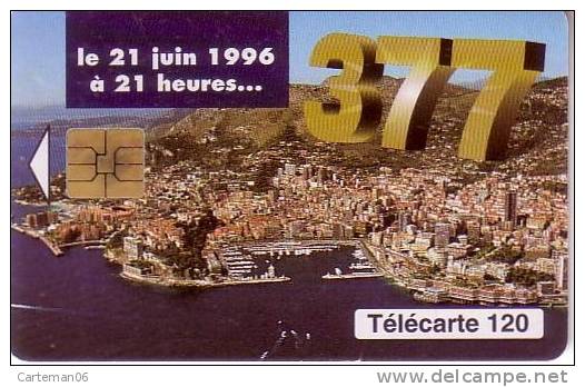 Télécarte Monaco - 377 Téléphoner En Principauté... 120 Unités - Monaco