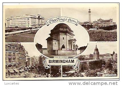 GREETINGS FROM BIRMINGHAM. - Birmingham
