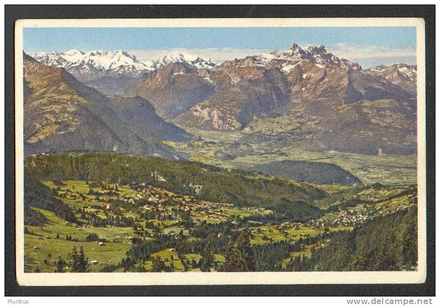 SWITZERLAND, VILLARS CHESIERES, ET LES DENTS DU MIDI - Villars-les-Moines