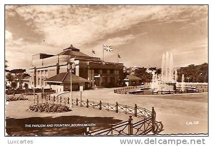 THE PAVILION AND FOUNTAIN .BOURNEMOUTH. - Bournemouth (depuis 1972)