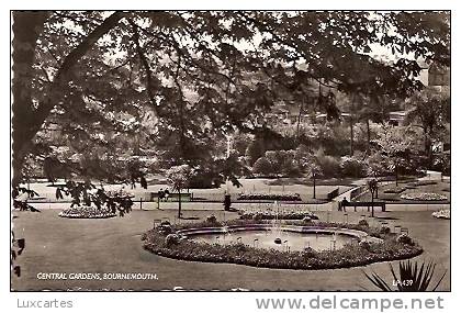 CENTRAL GARDENS .BOURNEMOUTH. - Bournemouth (ab 1972)
