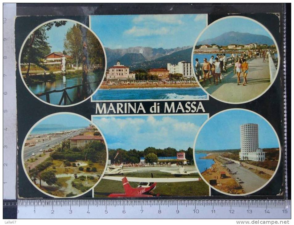 TOSCANA - MASSA - MARINA DI MASSA  - VEDUTINE  (VIAGGIATA) N. 3146 - Massa