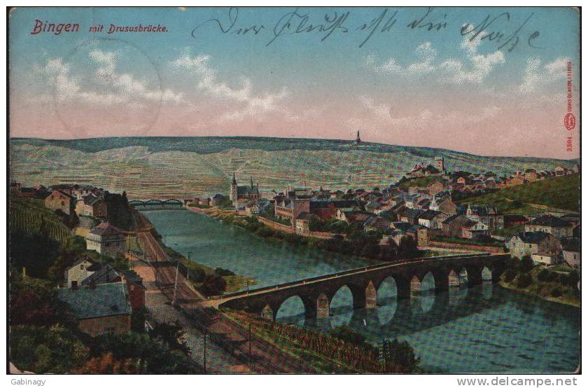 *GERMANY - BINGEN-008 - 1912 - Bingen