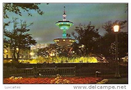 THE OLD STEINE FOUNTAIN BY NIGHT .BRIGHTON . - Brighton