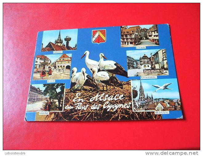 CPSM - (67-BAS RHIN ) DIVERSES VUES ET VILLES-EN ALSACE AU PAYS DES CIGOGNE-BARR ETC - Barr