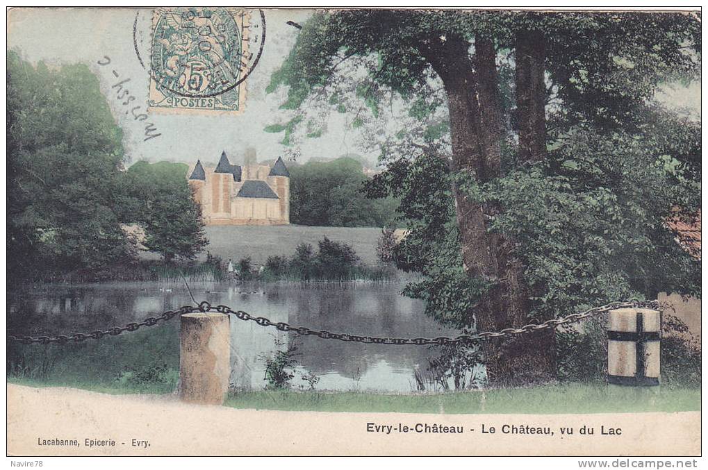 91 Cpa EVRY   LE CHATEAU - Evry