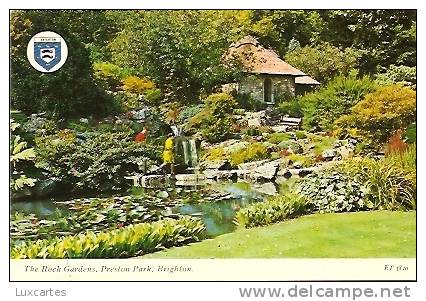 THE ROCK GARDENS .PRESTON PARK.BRIGHTON  . - Brighton