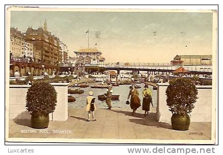 BOATING POOL .BRIGHTON  . - Brighton