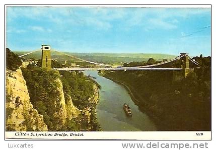 CLIFTON SUSPENSION BRIDGE.BRISTOL Q2B. - Bristol