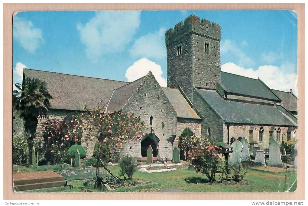 ILLTYD CHURCH LLANTWIT MAJOR EJNE 1212 Posted 27.07.1962 ¤ ERNEST JOYCE NEWPORT N°43186  ¤ WALLES PAYS GALLES ¤6243A - Glamorgan