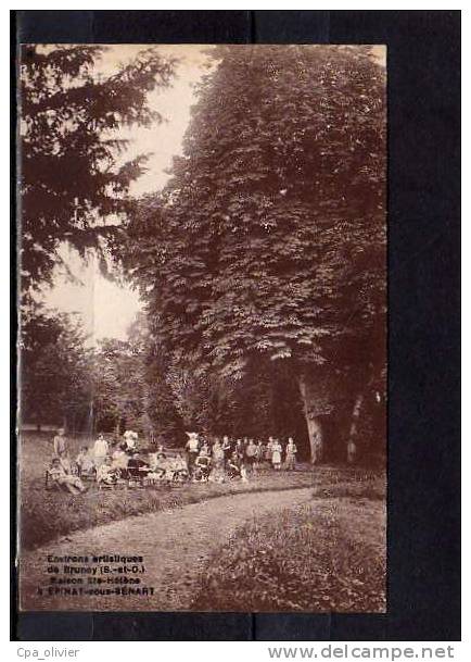 91 EPINAY SOUS SENART Maison Ste Hélène, Animée, Ecole, Bonnes Soeurs, Religieuses, Ed Bourdon, 192? - Epinay Sous Senart