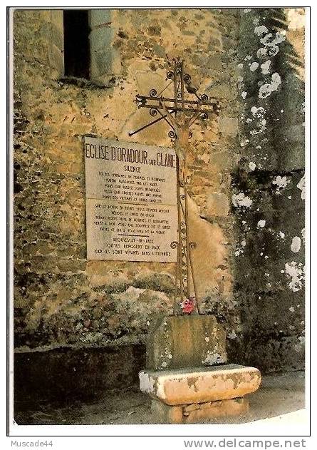 ORADOUR SUR GLANE - CITE MARTYRE - Oradour Sur Glane