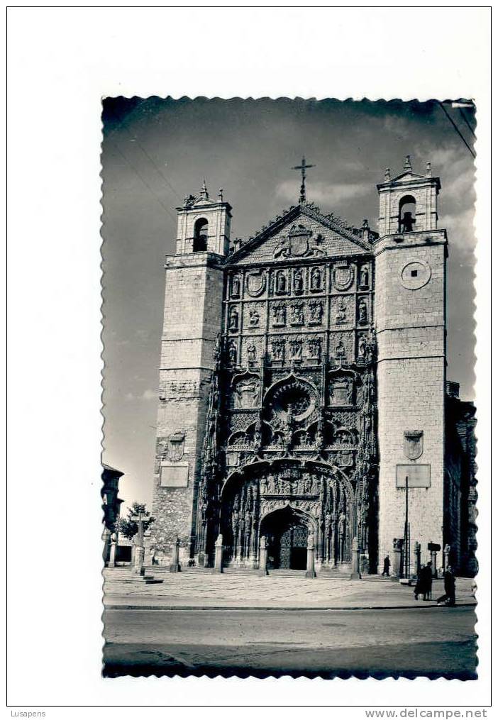 OLD FOREIGN 1405 - ESPAÑA SPAIN - VALLADOLID - IGLESIA DE SAN PABLO - Valladolid