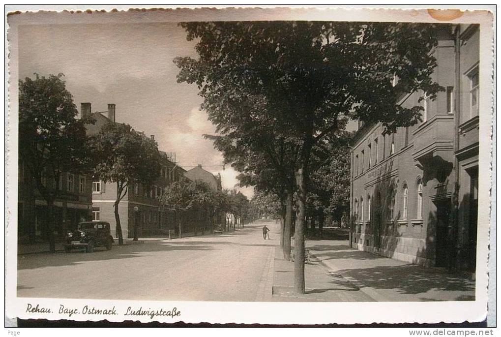Rehau,Ludwigstraße,Bayr. Ostmark,1940. - Rehau
